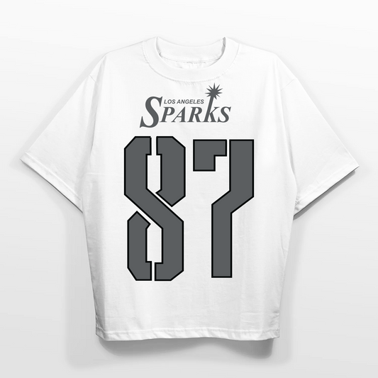 Oversized White T-Shirt – Champions