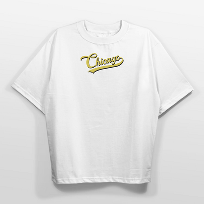 Oversized White T-Shirt – Chicago