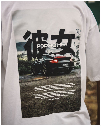 Porsche OverSized T-Shirt | White