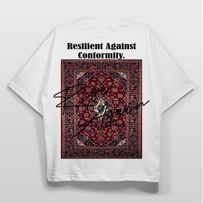 Oversized White T-Shirt – Rise Again