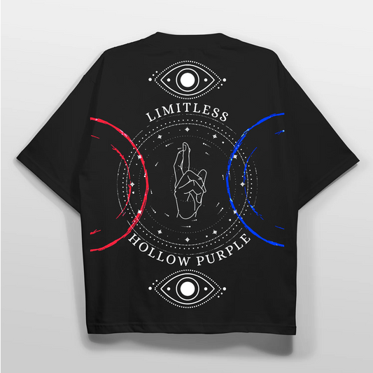 Oversized Black T-Shirt – Limitless Magic