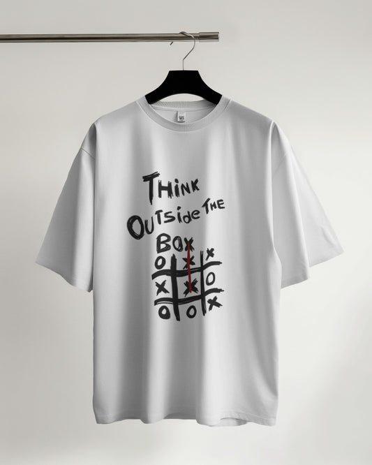 Over Sized tee - Think out of the box