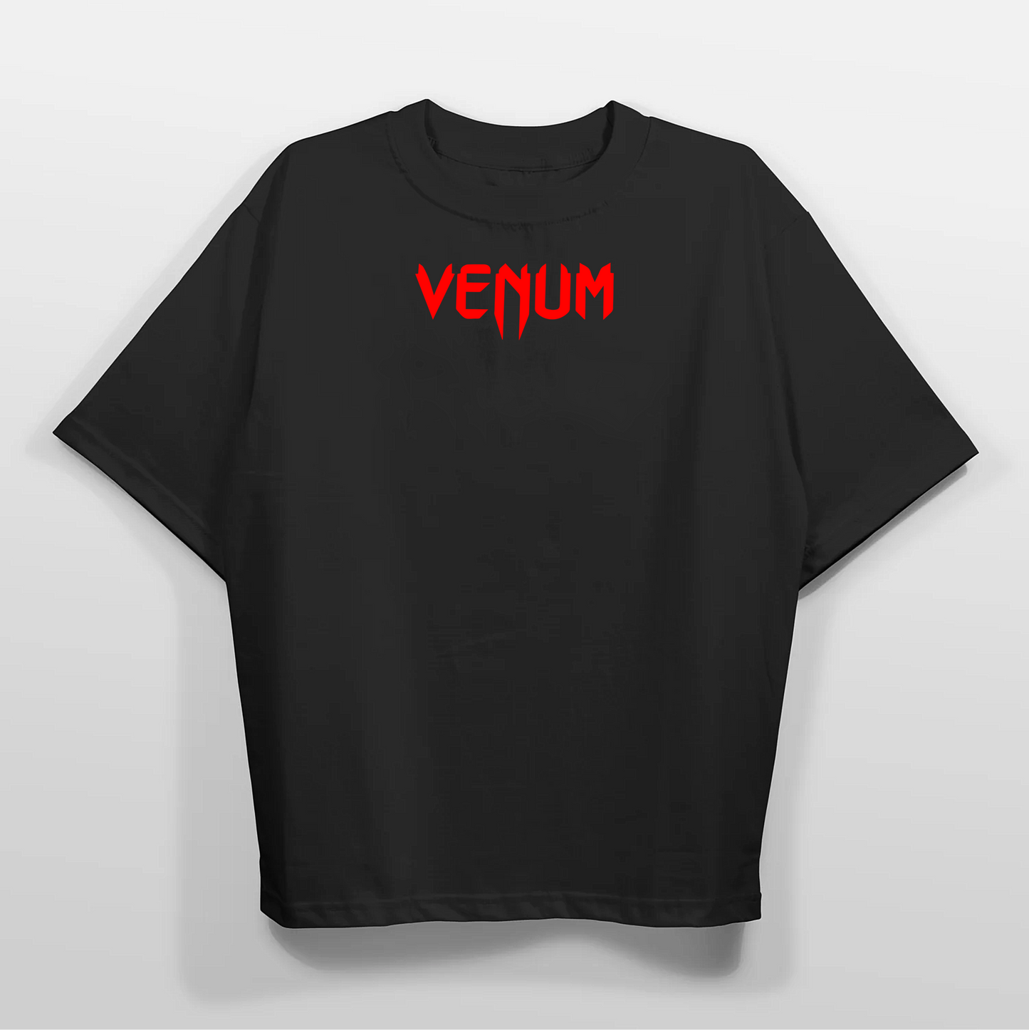 Oversized Black T-Shirt – Venom