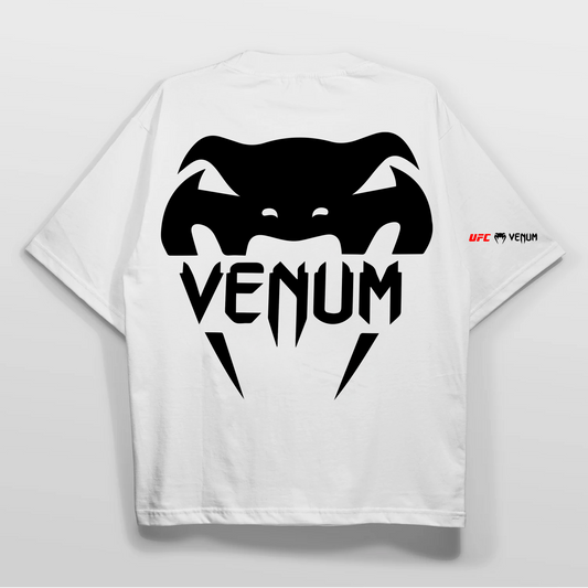 Oversized White T-Shirt – Venom