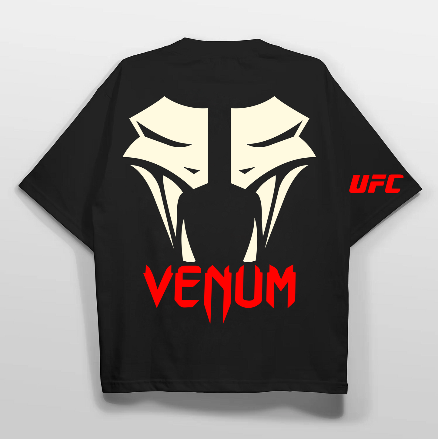 Oversized Black T-Shirt – Venom