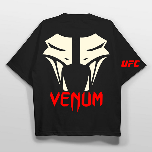 Oversized Black T-Shirt – Venom
